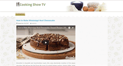 Desktop Screenshot of cookingshowtv.com